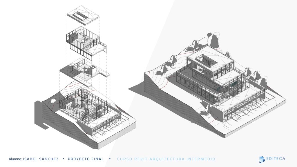 Proyecto Revit Arquitectura intermedio